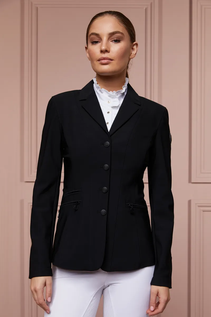 Holland Cooper The Competition Jacket Ladies in Midnight Black-2